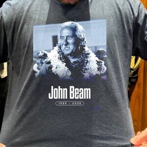 Rest In Peace John Beam Oakland Football Coaching Legend 1959-2025 T-Shirt 26